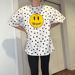 100% Authentic Drew House Mascot ss tee - polka dot
